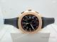 Copy Patek Philippe Aquanaut Chronograph watch Rose Gold Black Dial (2)_th.jpg